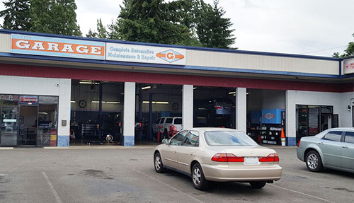 Front of the Shop | The Garage in Renton